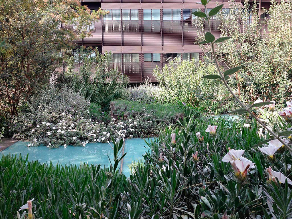 Terraza del hotel Mandarin Oriental Barcelona